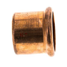 Endkappe - 35mm Innengewinde - Kupferlegierung