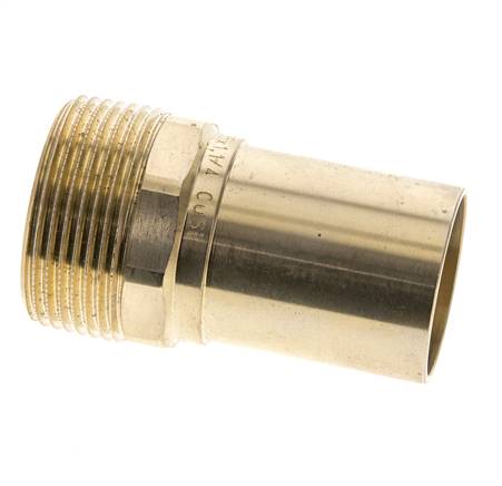 Press Fitting - 35mm Male & R 1-1/4'' Male - Copper alloy
