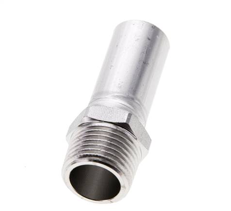 Press Fitting - 18mm Male & R 1/2'' Male - Stainless Steel