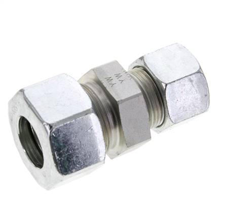 20S & 25S Zink plated Steel Straight Cutting Fitting 400 bar ISO 8434-1