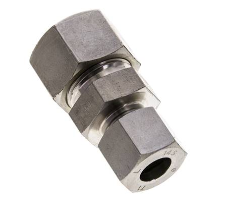14S & 20S Stainless Steel Straight Cutting Fitting 400 bar ISO 8434-1