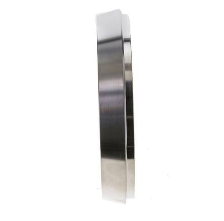 End Cap 121mm Cone Nozzle DN 100 Stainless Steel DIN 11851