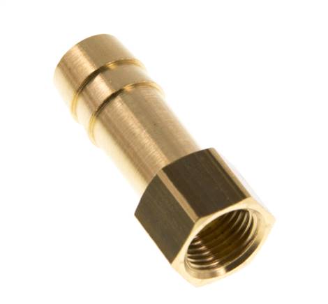 G 1/8'' x 9mm Brass Hose barb 16 Bar [2 Pieces]