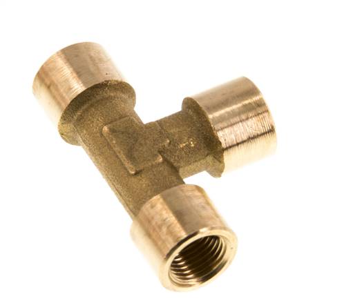 G 1/8'' Messing-T-Stück 16 bar [2 Stück]