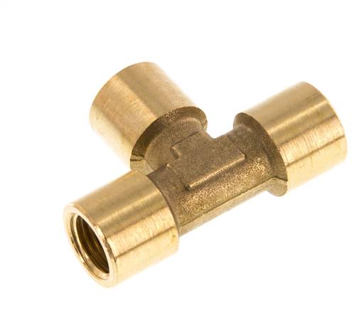 G 1/4'' Brass Tee 16 Bar [2 Pieces]