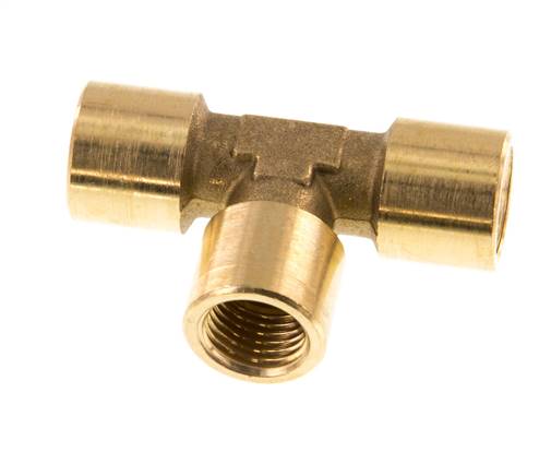 G 1/4'' Brass Tee 16 Bar [2 Pieces]