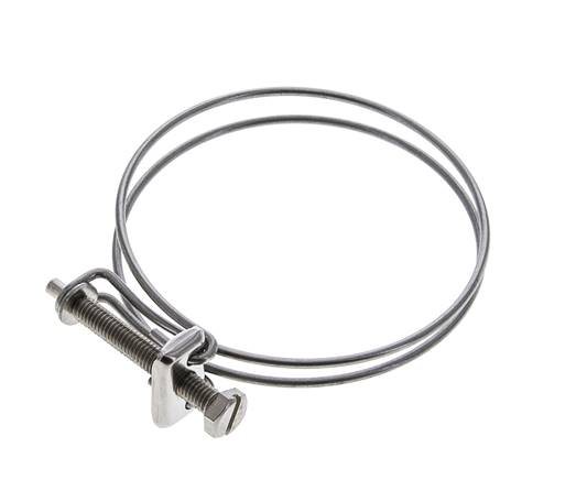 80 - 85 mm Hose Clamp Stainless Steel 304 [2 Pieces]