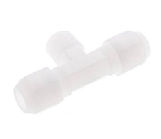 8x10 Mm&R3/8'' Pvdf T-Form Tee Schlauchanschluss Mit Außengewinde 10Bar/145Psi