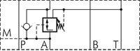 NG6 (D03) Zwischenplatten-Druckminderventil A - 75bar - Rexroth