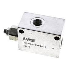 G1/2'' Hydraulik-Inline-Druckbegrenzungsventil 7-105bar 150l/min
