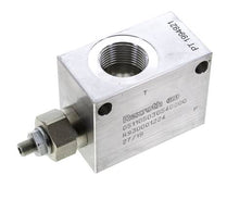 G1'' Hydraulik-Inline-Druckbegrenzungsventil 35-350bar 150l/min