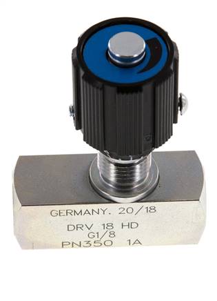 Hydraulisches Drosselrückschlagventil G1/8'' 350bar max. 20l/min