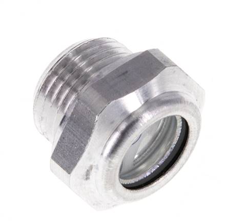 G3/8'' Ölstand-Schauglas mit Reflektor 15bar