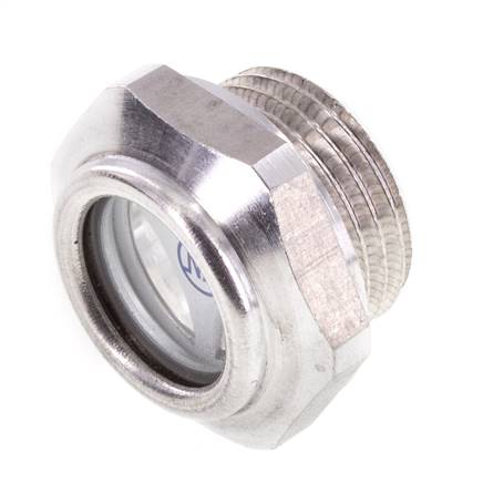 G1/2'' Ölstand-Schauglas mit Reflektor 15bar