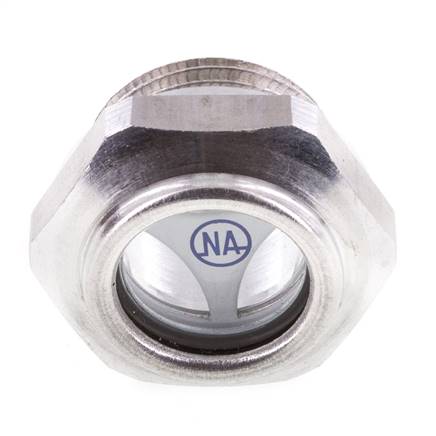 G1/2'' Ölstand-Schauglas mit Reflektor 15bar