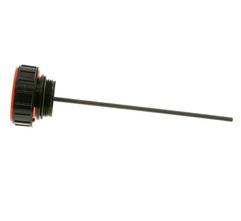 Kunststoff-Einfüll- und Belüftungsschraube M16x1,5 mit Peilstab