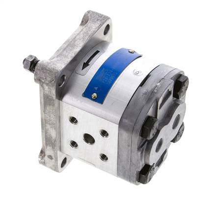 Hydraulik-Zahnradpumpe 2,1cm³ 280bar Plessey-Flansch Größe 1