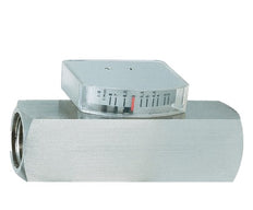 G1'' Edelstahl-Schwebekörper-Durchflussmesser für Öl 5-15 l/min 300 bar