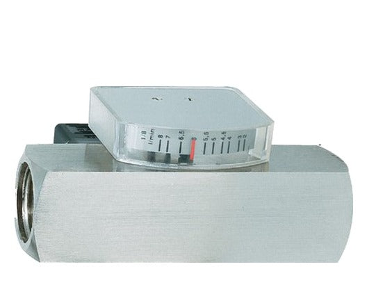G1'' Edelstahl-Schwebekörper-Durchflussmesser und -Strömungsschalter Öl 30-90 l/min