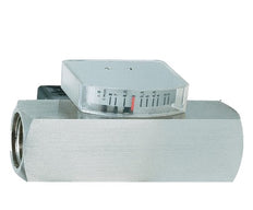 G1'' Edelstahl-Schwebekörper-Durchflussmesser und -Strömungsschalter Öl 30-90 l/min
