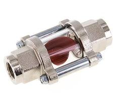 G3/8'' Messing-Strömungsanzeiger mit Flügelrad 1.1-5.5 l/min 25 bar