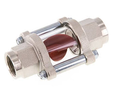 G1/2'' Messing-Strömungsanzeiger mit Flügelrad 1.3-6.3 l/min 25 bar