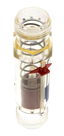 G1'' Kunststoff-Schwebekörper-Durchflussmesser für Wasser 10-80 l/min