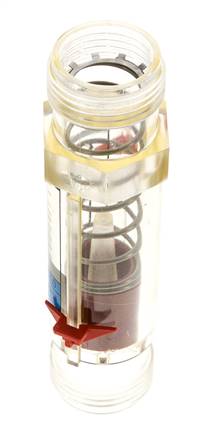 G1'' Kunststoff-Schwebekörper-Durchflussmesser für Wasser 20-100 l/min