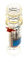 G1'' Kunststoff-Schwebekörper-Durchflussmesser für Wasser 20-100 l/min