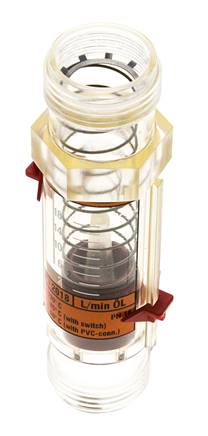 G1'' Kunststoff-Schwebekörper-Durchflussmesser für Öl 100 cSt 1-18 l/min