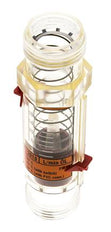 G1'' Kunststoff-Schwebekörper-Durchflussmesser für Öl 100 cSt 1-18 l/min