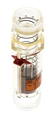 G1'' Kunststoff-Schwebekörper-Durchflussmesser für Öl 100 cSt 1-18 l/min
