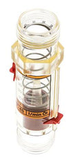 G1'' Kunststoff-Schwebekörper-Durchflussmesser für Öl 100 cSt 5-45 l/min