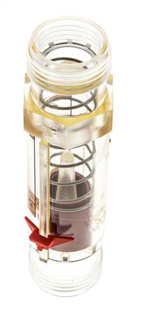 G1'' Kunststoff-Schwebekörper-Durchflussmesser für Öl 100 cSt 5-45 l/min