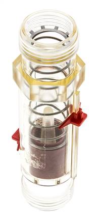 G1'' Kunststoff-Schwebekörper-Durchflussmesser für Öl 100 cSt 5-45 l/min