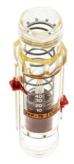 G1'' Kunststoff-Schwebekörper-Durchflussmesser für Öl 100 cSt 10-75 l/min
