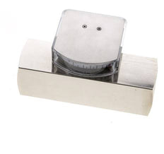 G1'' Messing-Schwebekörper-Durchflussmesser für Öl 0.1-0.8 l/min 250 bar