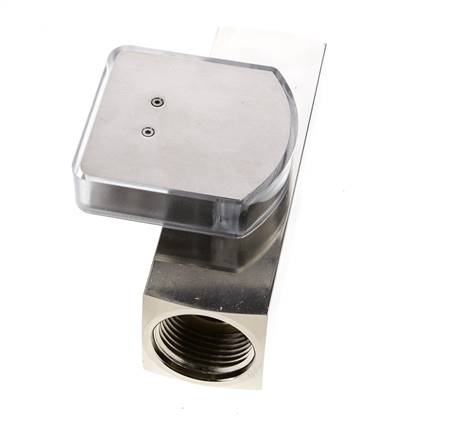 G1'' Messing-Schwebekörper-Durchflussmesser für Öl 0.1-0.8 l/min 250 bar