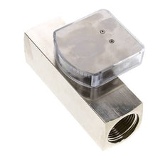 G1'' Messing-Schwebekörper-Durchflussmesser für Öl 0.5-1.5 l/min 250 bar