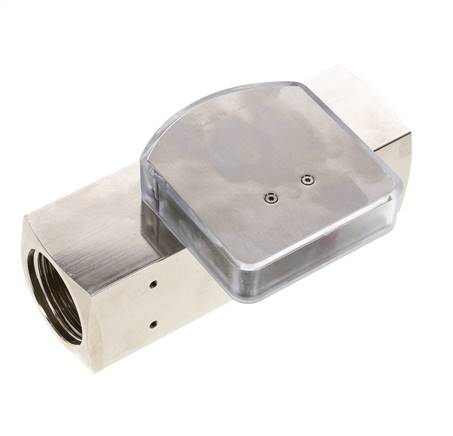 G1'' Messing-Schwebekörper-Durchflussmesser für Öl 0.5-1.5 l/min 250 bar