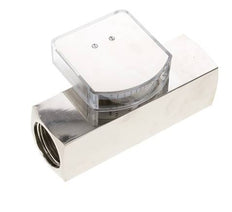 G1'' Messing-Schwebekörper-Durchflussmesser für Öl 1-4 l/min 250 bar