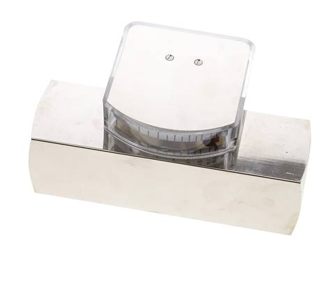 G1'' Messing-Schwebekörper-Durchflussmesser für Öl 1-4 l/min 250 bar