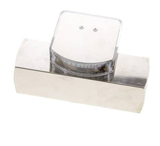 G1'' Messing-Schwebekörper-Durchflussmesser für Öl 1-4 l/min 250 bar