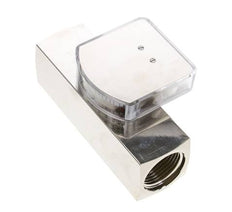 G1'' Messing-Schwebekörper-Durchflussmesser für Öl 1-4 l/min 250 bar
