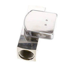 G1'' Messing-Schwebekörper-Durchflussmesser für Öl 1-4 l/min 250 bar