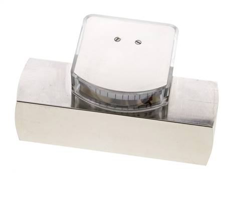 G1'' Messing-Schwebekörper-Durchflussmesser für Öl 2-8 l/min 250 bar