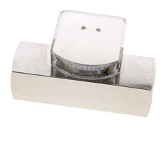 G1'' Messing-Schwebekörper-Durchflussmesser für Öl 2-8 l/min 250 bar