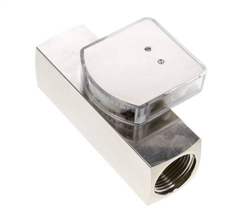 G1'' Messing-Schwebekörper-Durchflussmesser für Öl 2-8 l/min 250 bar