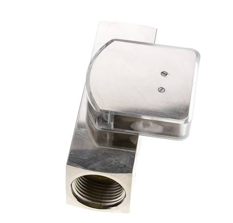 G1'' Messing-Schwebekörper-Durchflussmesser für Öl 2-8 l/min 250 bar