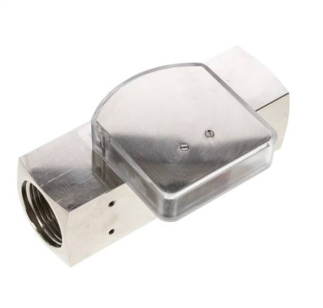 G1'' Messing-Schwebekörper-Durchflussmesser für Öl 2-8 l/min 250 bar